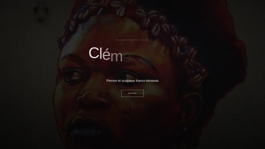 Aperçu du site Atelier Clément Yao Akuesson