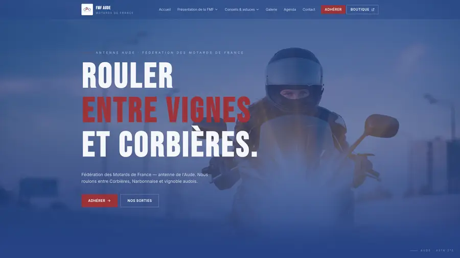 Aperçu du site Aude