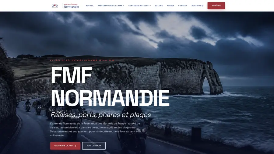 Aperçu du site Normandie