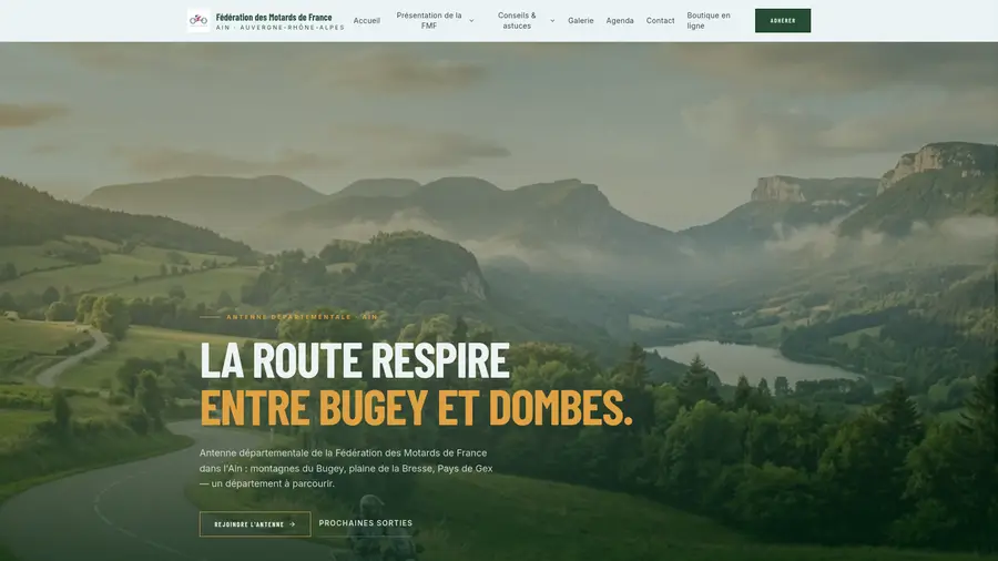 Aperçu du site Ain