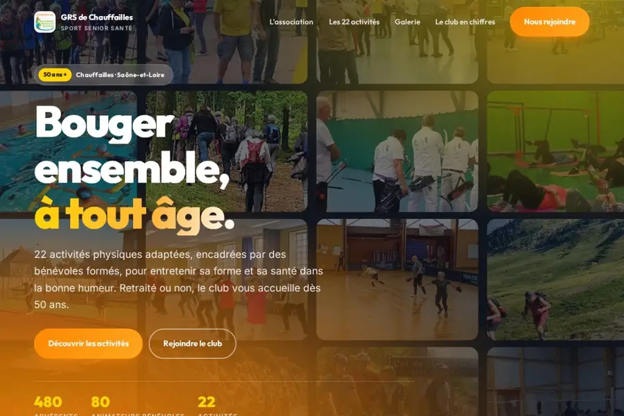 Aperçu du site GRS de Chauffailles