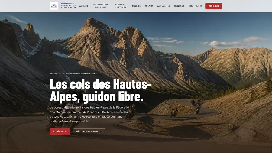 Aperçu du site Hautes-Alpes