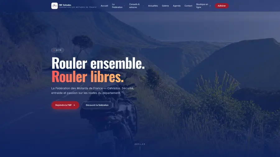 Aperçu du site Calvados