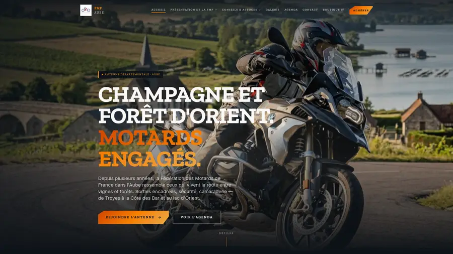 Aperçu du site Aube