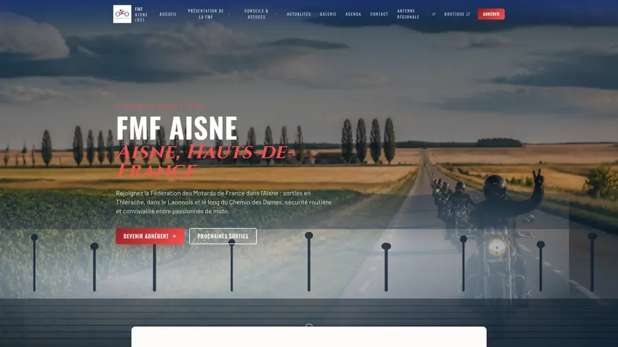 Aperçu du site Aisne